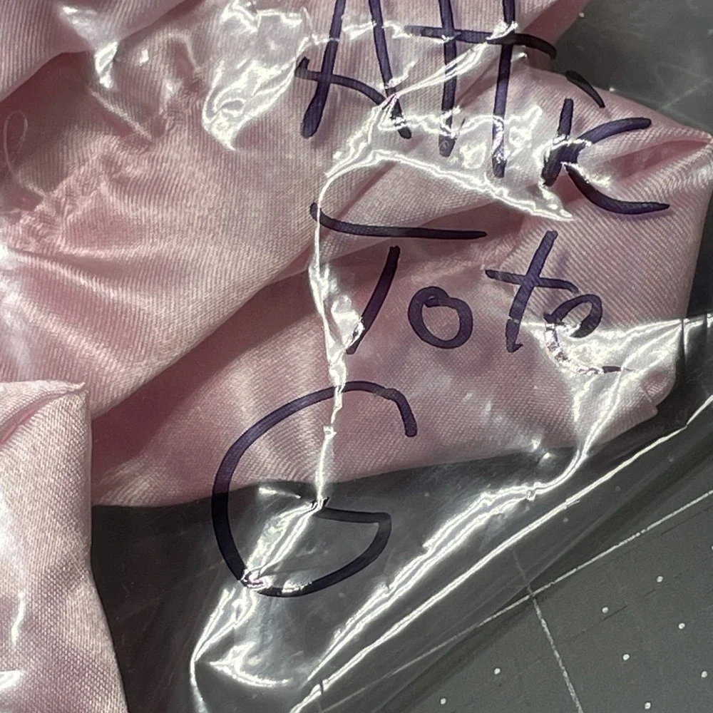 CARTERS Baby Girl Pink UNICORN Lovey Security Blanket White Pink Satin Back Read